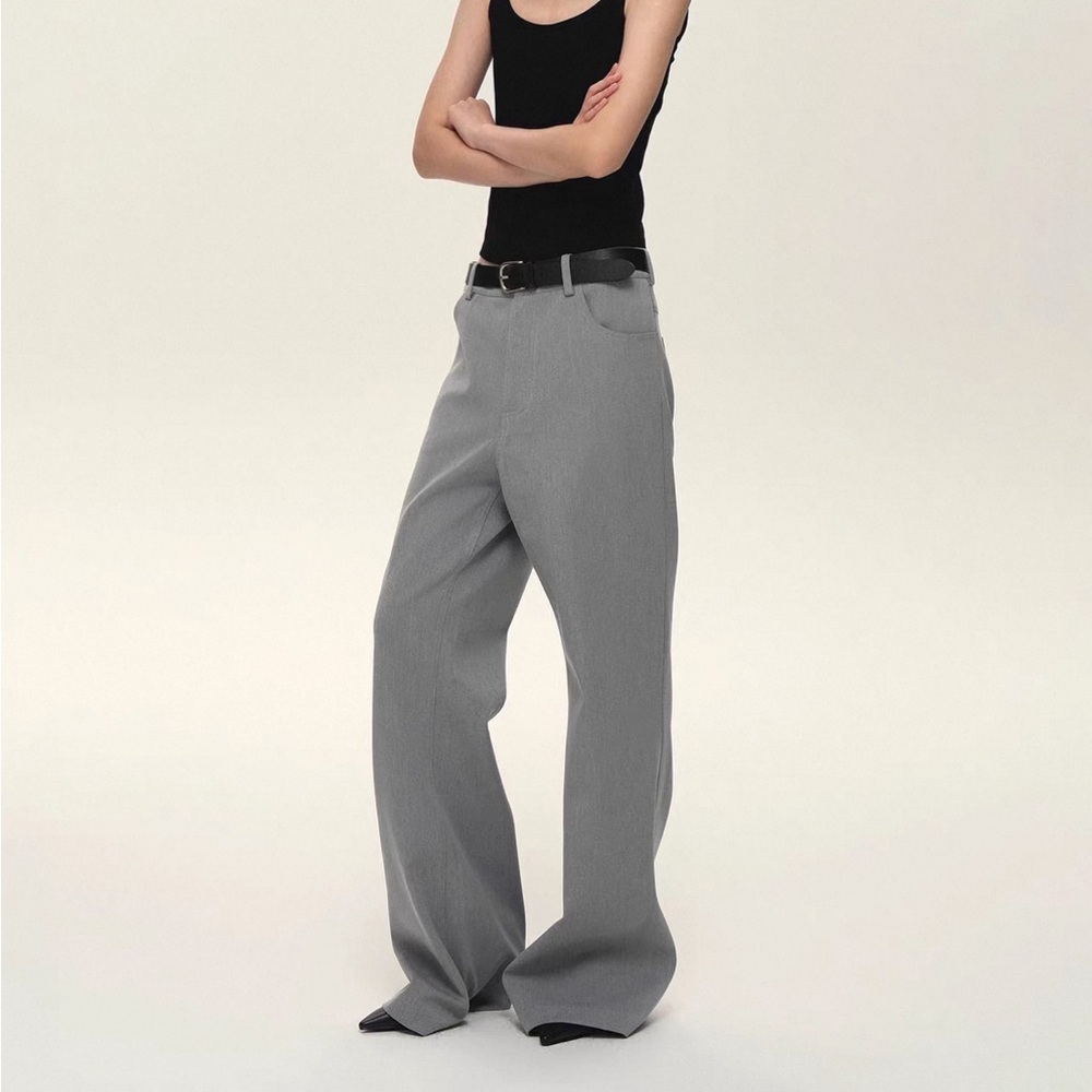 Dress suit work Pants in light grey